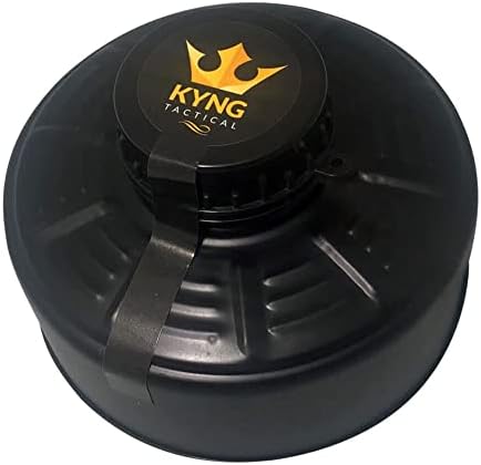 Proteção de máscara de estilo respirador de borracha israelense kyng com preto preto Kyng 40mm de filtro premium