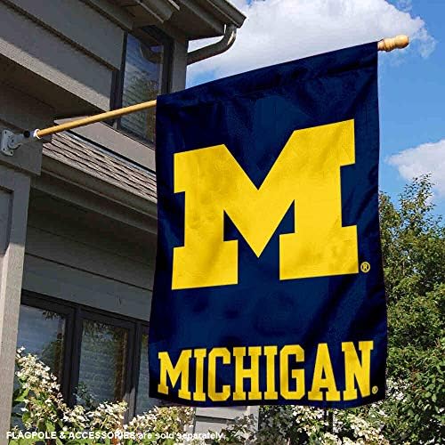 Michigan Team University Wolverines House Bandle Banner