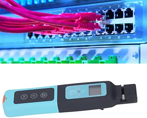 Identificador de fibra óptica ao vivo, 270Hz 1KHz 2KHz Wave Responder, detector de fibra portátil on -line