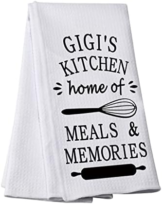 Pwhaoo Funny Funny Gigi's Kitchen Towel Gigi's Kitchen Home of Meals and Memories