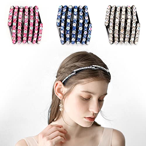 Barretas dobráveis ​​de Zimisu, barretas elegantes, acessórios portáteis de clipes de banda de cabelo, barretas