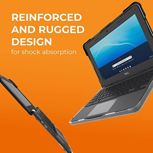 Caso de laptop de gumdrop Slimtech se encaixa em Dell Chromebook 3110/3100 projetado para alunos