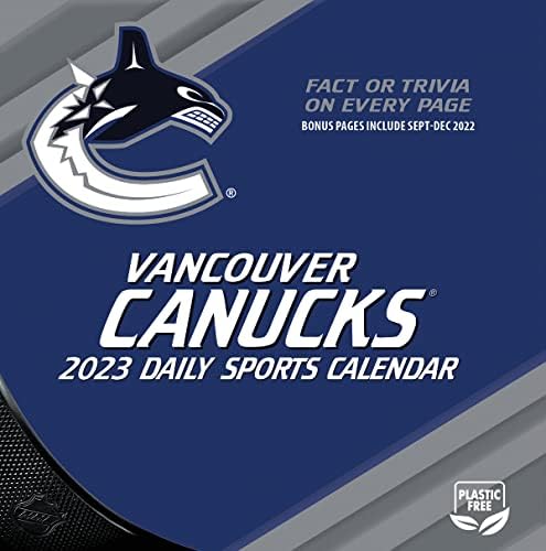 Turner Sports Vancouver Canucks 2023 Box Calendário