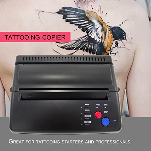 Máquina de estêncil de tatuagem profissional Tattoos de transferência permanente de copiadora térmica