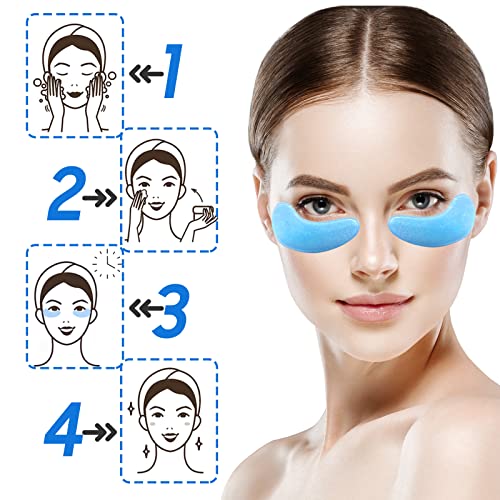 Ruzzut sob os olhos Patches-Blueberry Collagen Eye Máscara Máscaras de tratamento para os olhos