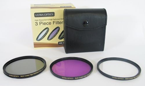 Precision Ultra Optics 3 peças Kit de filtro 100 Série alta resolução de alta definição de alta definição