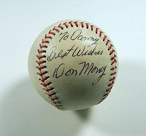 Don Money assinado Baseball Auto DP03360 - Bolalls autografados