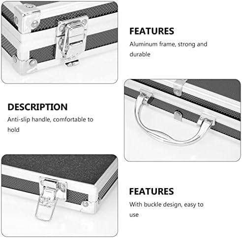 Alipis Box Organizer Bed Transwersman MultiProssurse: com trailer de trava de mão, design resistente