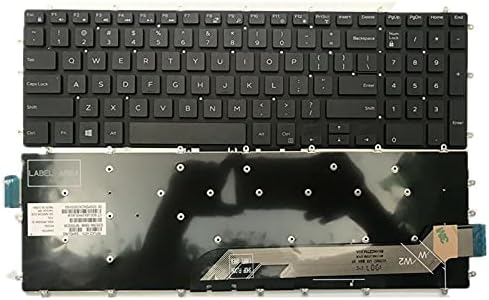 Yesvoo novo teclado para Dell Inspiron 15-5565 15-5567 15-5570 15-5575 15-7566 15-7567 17-5765