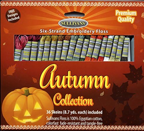 Sullivans 36 Skeans Embrulh Floss Pack Autumn