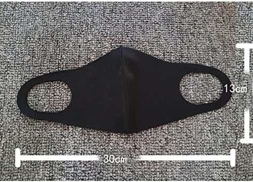 Máscara facial para adultos máscaras pretas máscaras de pano reutilizadas Cedro de algodão Ajuste 3 Ply Hot Diamond