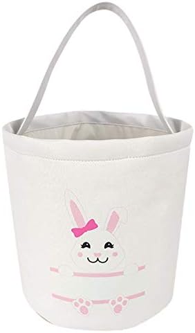 Carry Bag Candy Canvas Bunny Gift Basket Holida