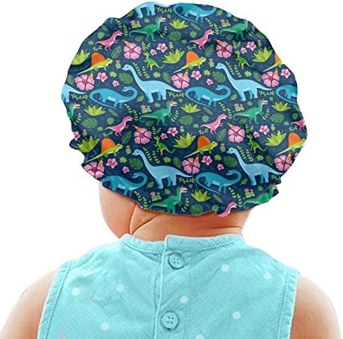 Huiacong Toddler Hair Cap Hats Girls Polyester Headwear para crianças Sono Sleep Bonnet