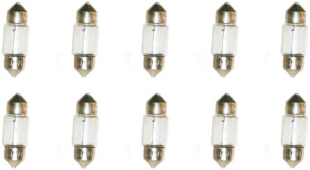 CEC Industries 3175 lâmpadas, 12 V, 10 W, Sv8.5-8 Base, forma T-3,25