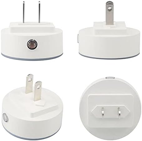 2 Pacote Plug-in Nightlight LED Night Light com Dusk-to-Dewn Sensor for Kids Room, Nursery,