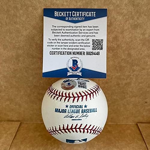 Antonio Osuna Yankees/Dodgers assinou Auto M.L. Baseball Beckett BA29446