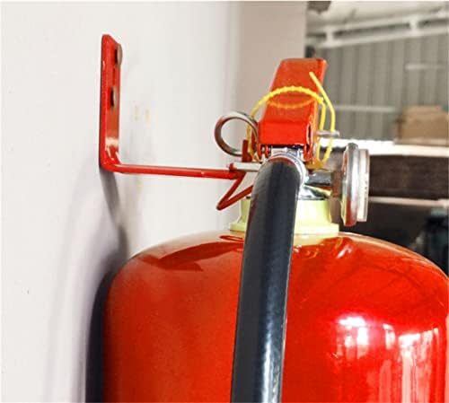 Suportes para extintores de montagem na parede, suporte de montagem de extintores de incêndio, lixo de extintor de metal de metal conjunto de cabide de parede, suporte universal de extintor para veículos de gabinetes de paredes