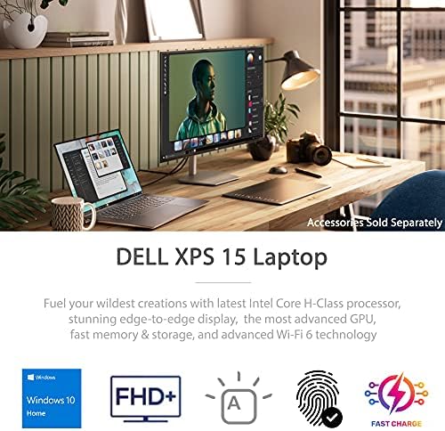 2021 mais recente Dell XPS 15 9510 Laptop, exibição de 15,6 FHD+ 500 NITS, Intel I9-11900H, RTX