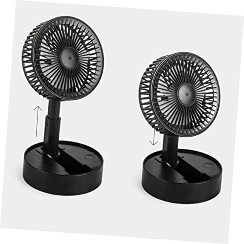 Ventiladores de mão solustre retida os ventiladores recarregáveis ​​de mesa dobrável Fan Mini