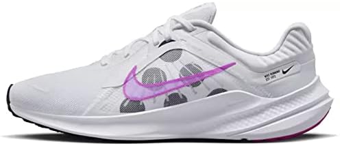 Nike Quest 5 White/Fuchsia Men's Running Training Shoes