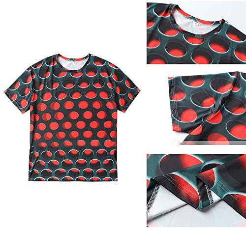 Camisa 3d para homens camisetas gráficas pacote de moda de manga curta com designs imprimir camisetas