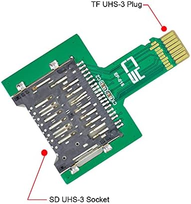 XIWAI TF Micro SD Extender masculino para cartão SD Adaptador de extensão feminina PCBA SD/SDHC/SDXC