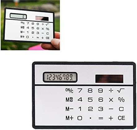 1pc calculadora de energia solar Ultra Thin Solar Calculator
