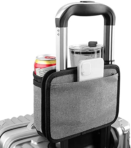 Techinal Bagage Travel Cup Titular Bag portátil Drink Caddy Drink Botther Titular Viajante Rolo de acessórios em alças de mala