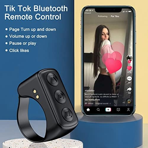 Página de controle remoto Bluetooth Turner para Tiktok