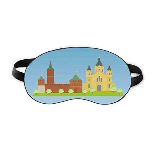Nizhny Novgorod Russia Símbolo Nacional Sleep Sleep Eye Shield Soft Night Blindfold Shade Cover