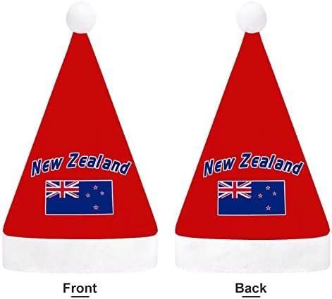 Bandeira da Nova Zelândia chapéu de Natal Papai Noel Chapé