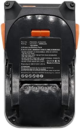 Synergy Digital Power Tool Battery, compatível com AEG BMS 18C Power Tool, Ultra High Capacity, Substituição