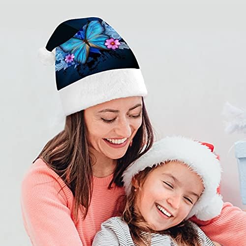 Fashion Butterfly Impred Christmas Hat para Cosplay de Festas de Férias de Ano Novo