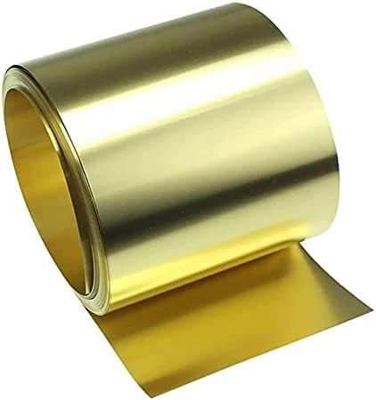 Folha de cobre de placa de latão Zhengyyuu papel de cobre h62 metal de metal fino placa de papel alumínio
