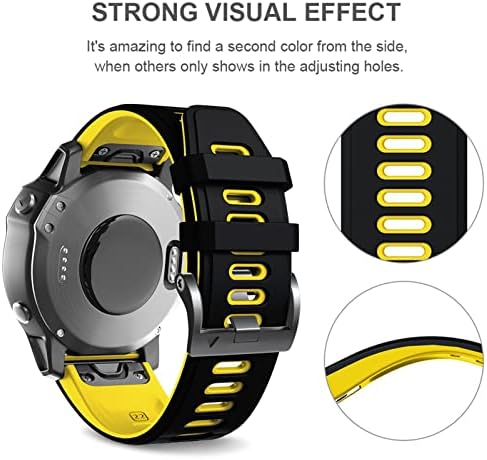 SERDAS Sport Silicone Smart Watch Bracelet Strap for Garmin Fenix ​​6x 7 7x 3HR 935 945 APROCTIRA