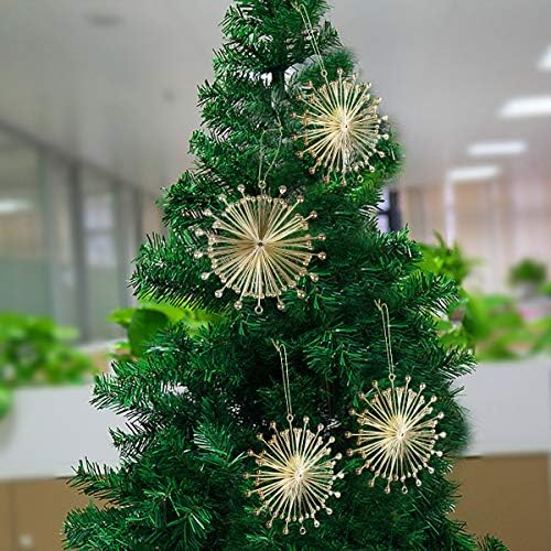 Besportble Snowflake Shape Drop Drop Tree Ornamentos de Janela Pingents Decor 2pcs