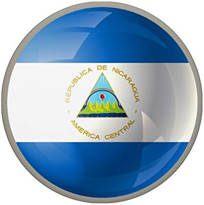Bandeira da Nicarágua - Nicarágua Bandeira Nicaraguan Design Popsockets PopGrip: Swappable Grip