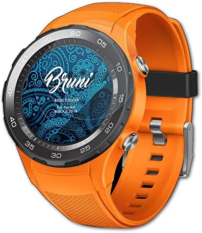 Protetor de tela Bruni Compatível com Huawei Watch 2 2018 Film Protector, Crystal Clear Protective