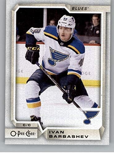 2018-19 OPC O-PEE-Chee Hockey 427 IVAN BARBASHEV St. Louis Blues Official 18/19 NHL Trading Card