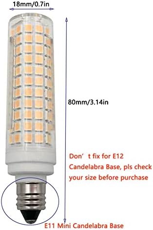 Iluminação LXCOM E11 Bulbo de milho LED 15W Bulbos de cerâmica limpo prevenível 120W 136 LEDs 2835