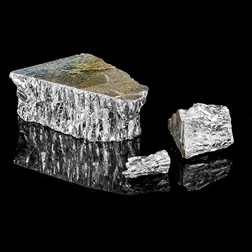 Bismuth Crystal, 1000g Bismuth Metal Metal Ingot Chunk 99,99% Premium Pure Crystal Geodes