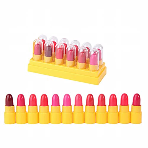 Kits de brilho vegano cosmético de batom brilhante kits de gloss longamente duração Mini Lip Gloss
