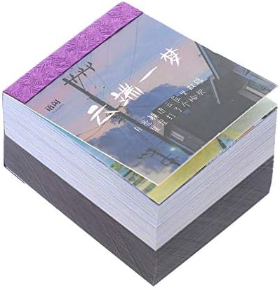 Didiseaon Scrapbook 400 Folha/livro Material papel Vintage Collage Washi Scrapbooking Pacotes de papel estética
