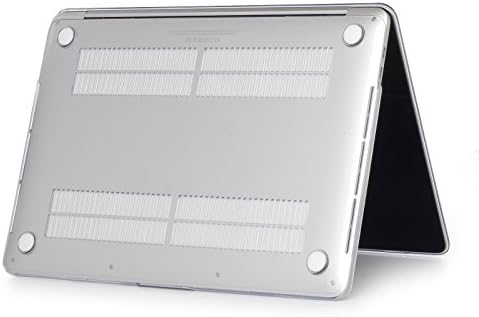 Rygou Clear Hard Case Hard Casal Caps e Screenguard Compatível para MacBook 12 polegadas Modelo: A1534
