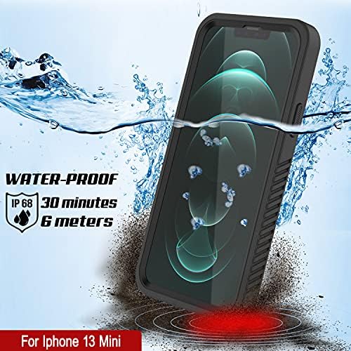 Punkcase for iPhone 13 Mini Waterperspert Case [Extreme Series] [Slim Fit] [Certificado IP68] [Proférico