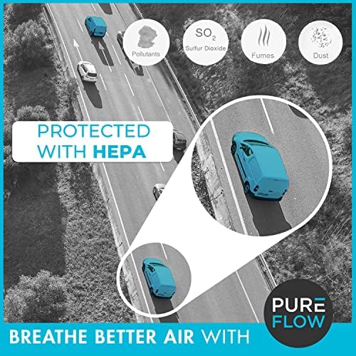 Filtro de ar da cabine HEPA PureFlow PC6286HX | Fits 2023-15 Ford Edge, 2020-14 Fusion, 2020-19