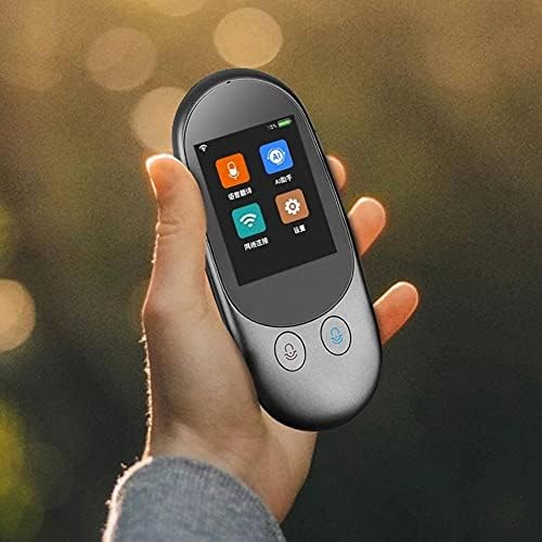 Wetyg Smart Voice Translator Dispositivo 40 Idiomas de 2,4 polegadas de tela sensível ao toque F1A com câmera