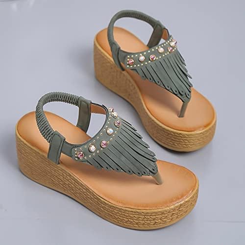 Roman Flatform Sandals for Women's Clip on Beach Sandal Fashion Casual Cedas Sapatos Sandálias