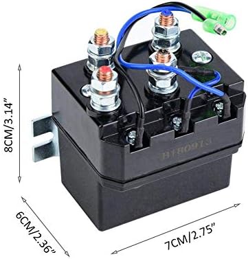 Relé solenóide do guincho estink, switch winch switch retransmissão solenóide retransmissão de contatores de