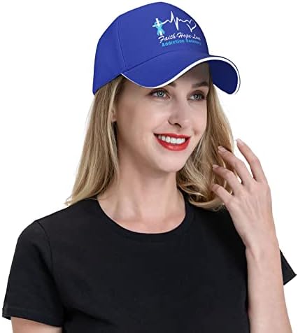 Consciência de recuperação de dependência Caps Caps Faith Hope Love Baseball Cap Gift for Women Hats